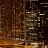 Chicago at night - high density of architecture