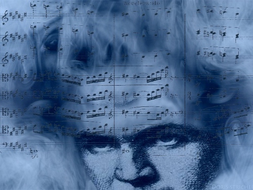 maestro in blue - Beethoven - © Doris Stricher