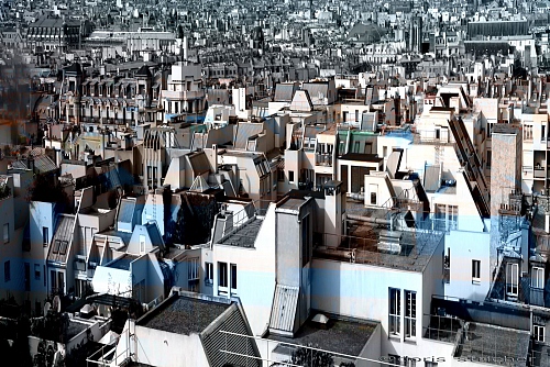 Paris in concret, Paris megalopole, Paris high density, Paris anonymus town - © Doris Stricher