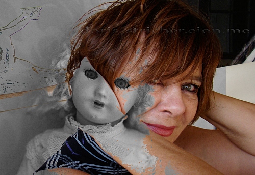 you are a child in my head-photomontage of a child desire - © Doris Stricher